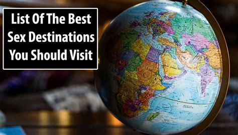 best sex tourism destinations